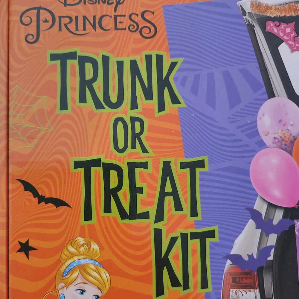 Disney Princess Trunk or Treat Kit 200-Piece "Halloween" Set, Props, NEW
